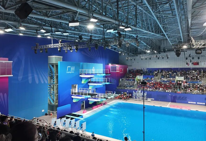 点亮全运会，IM体育电源助力广东奥体中心游泳跳水馆照明升级